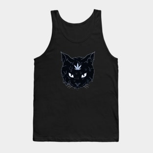 Grime Art Cat Tank Top